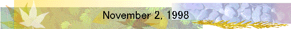 November 2, 1998