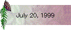 July 20, 1999
