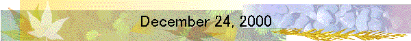 December 24, 2000