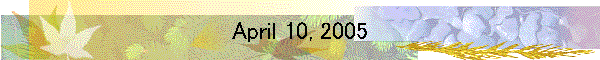 April 10, 2005