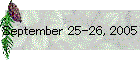 September 25-26, 2005