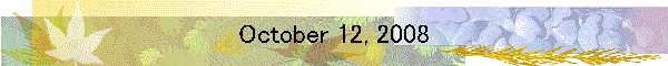October 12, 2008