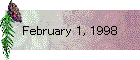 February 1, 1998