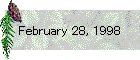 February 28, 1998