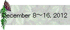 December 8～16, 2012
