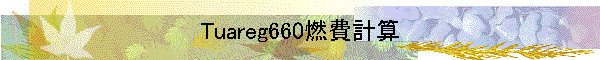 Tuareg660燃費計算