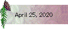 April 25, 2020