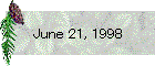 June 21, 1998