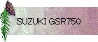 SUZUKI GSR750